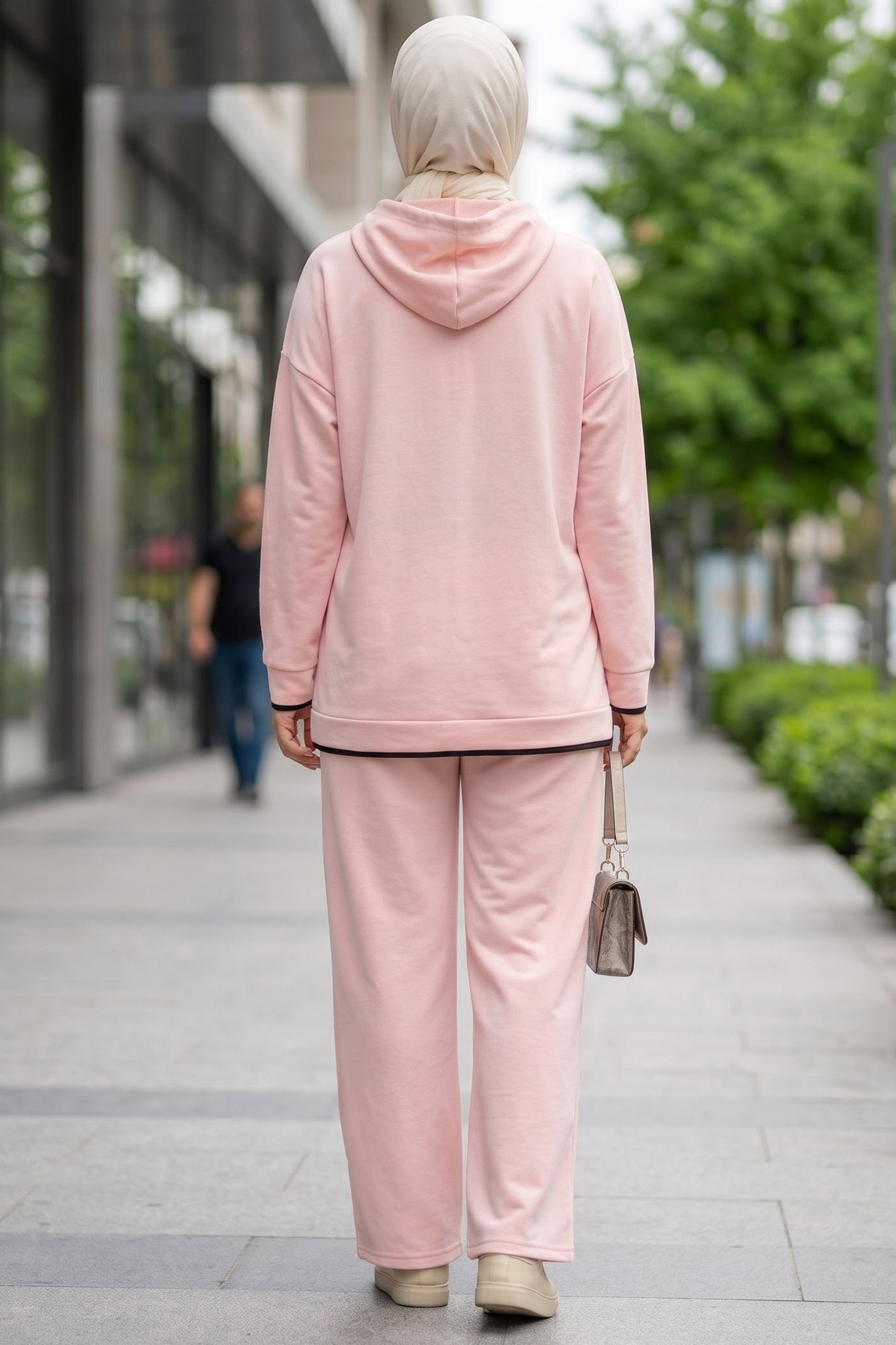 Tunik Pantolon Pudra - 27390-PUDRA - 3