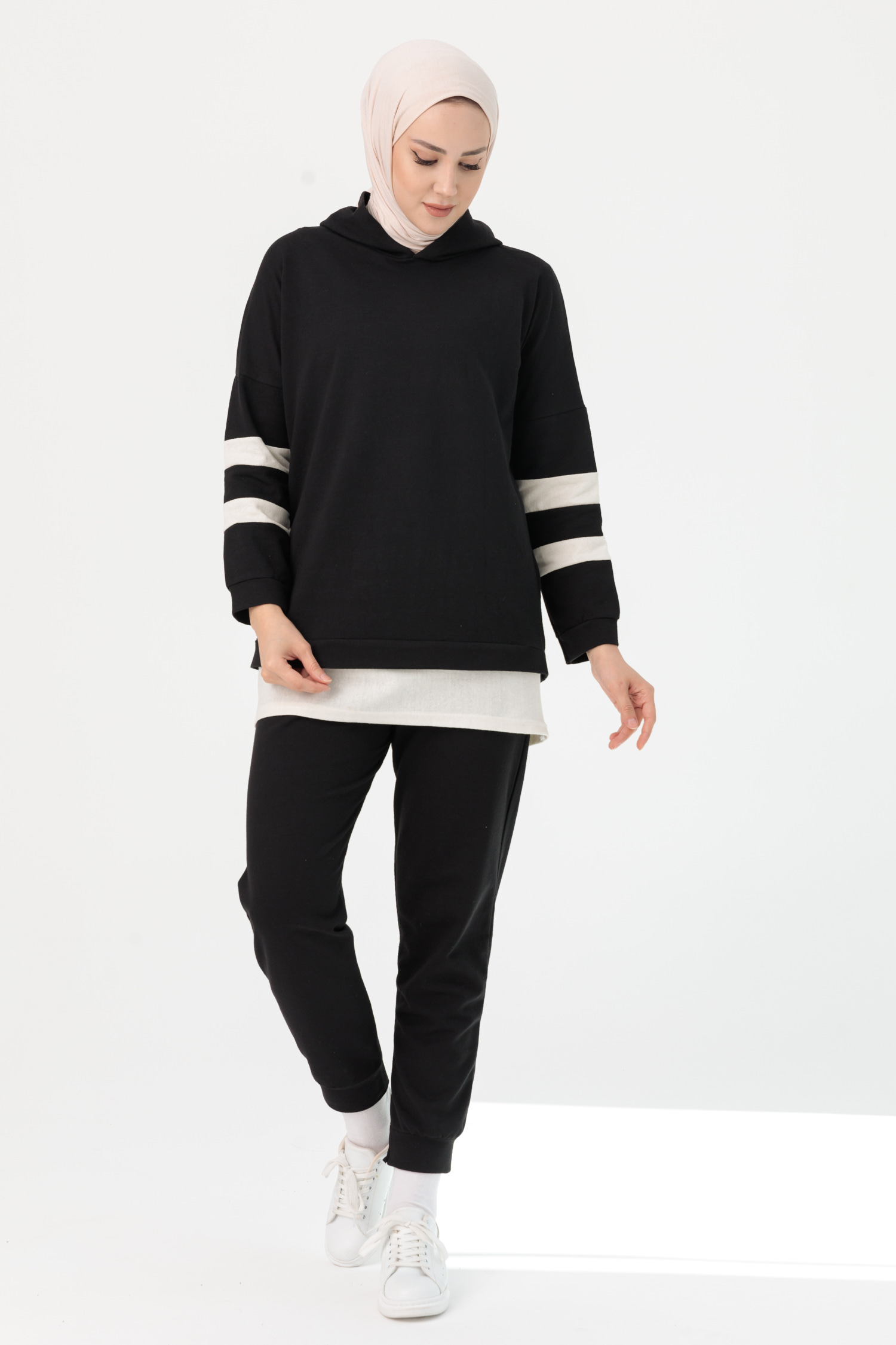 Tunik Pantolon Siyah - 3024 - 2