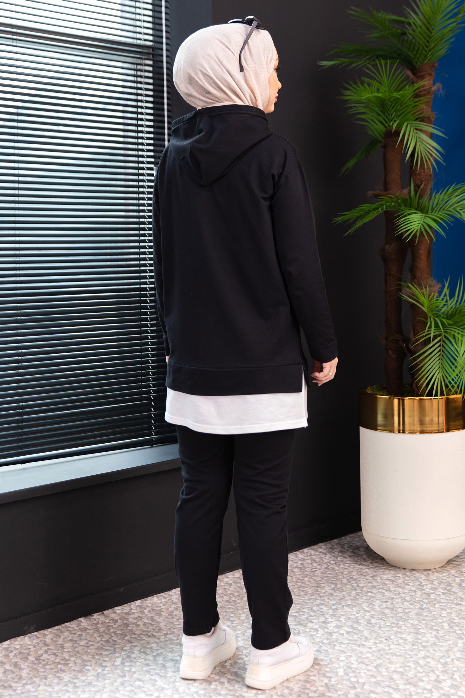 TUNIK PANTOLON Siyah - 3553 - 5