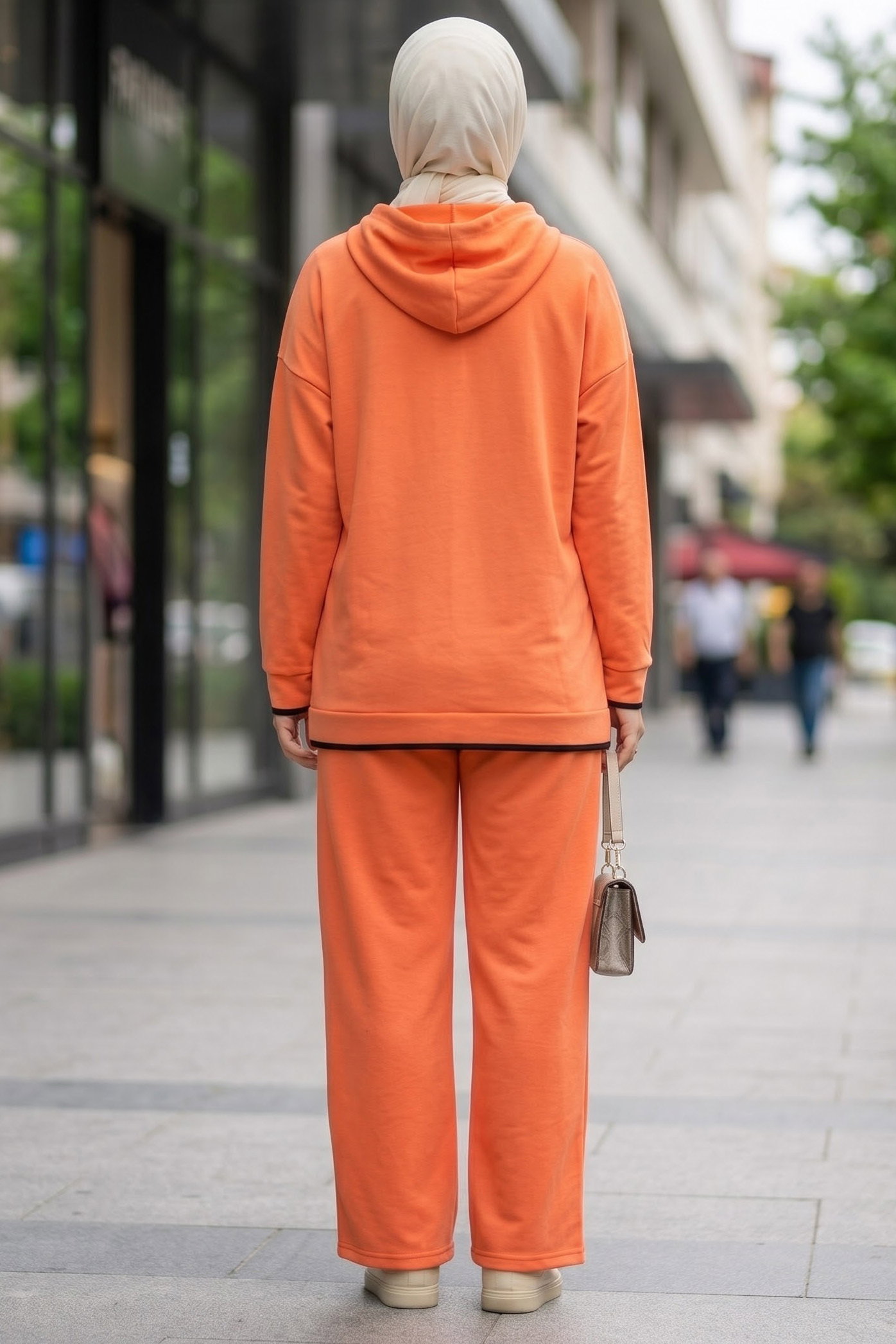 Tunik Pantolon Turuncu - 27390-TURUNCU - 3