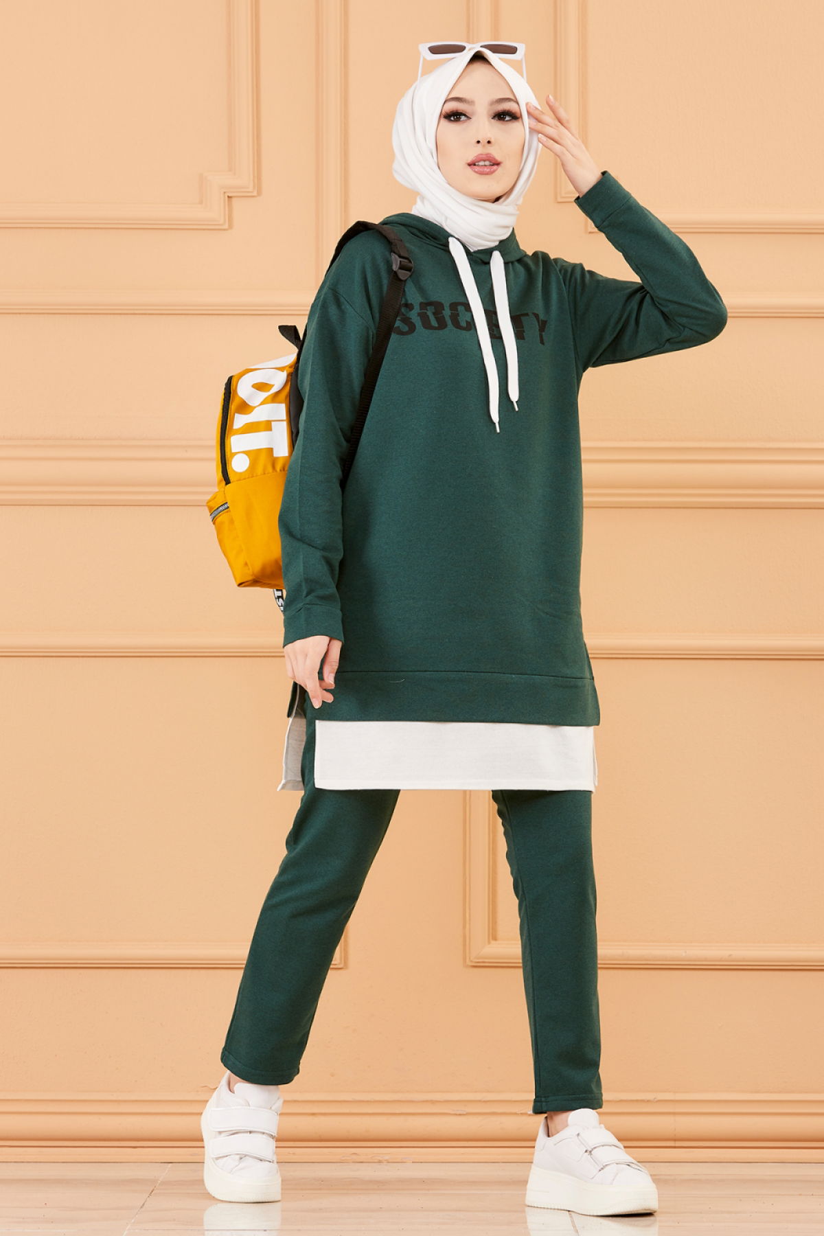 Tunık + Pantolon Zumrut - 3553 - 3