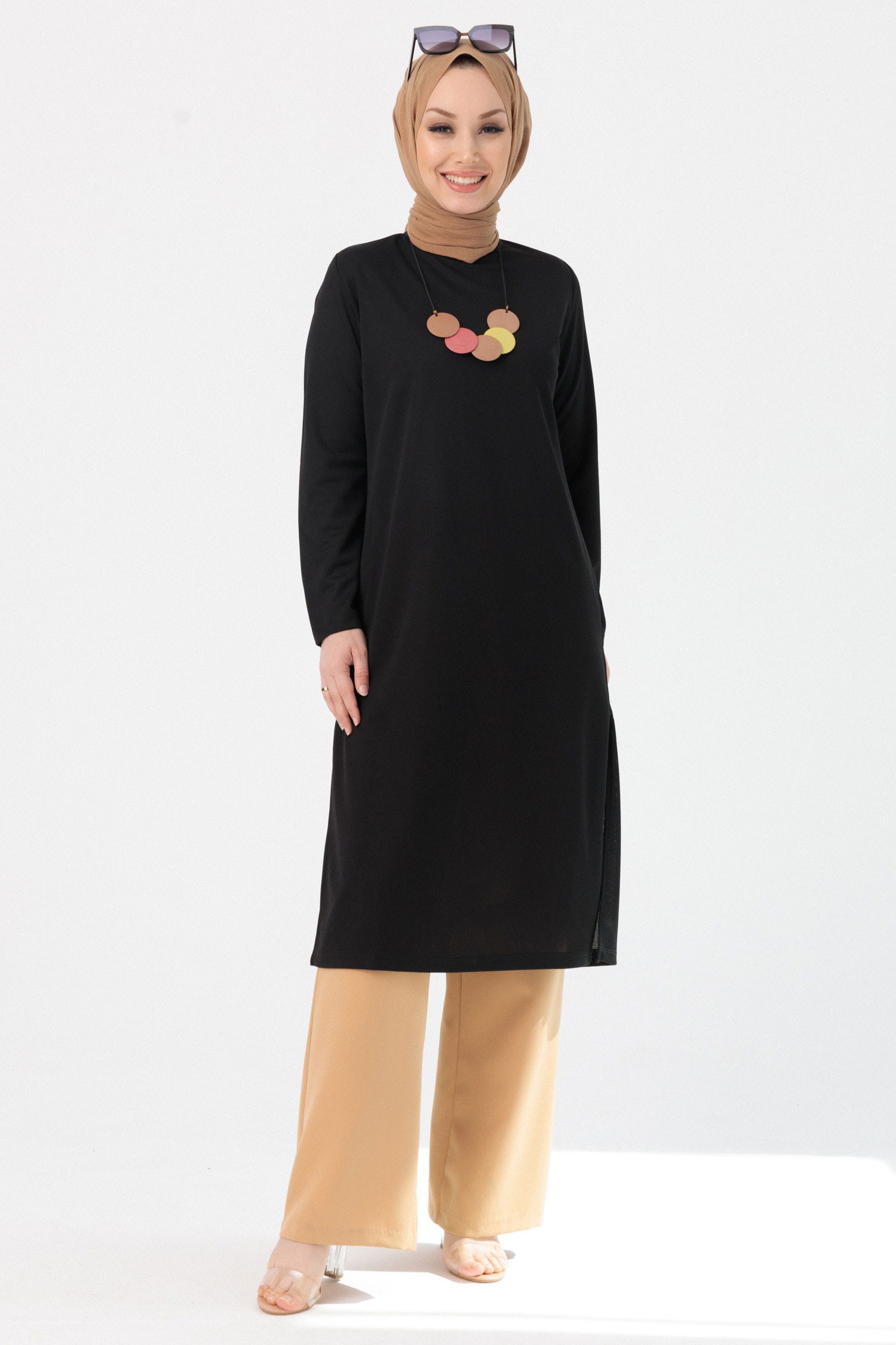TUNIK Siyah - 3537 - 8
