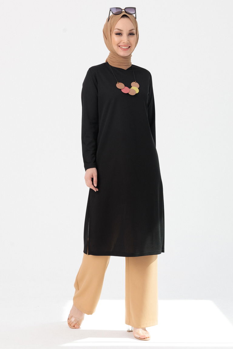 TUNIK Siyah - 3537 - TOFİSA