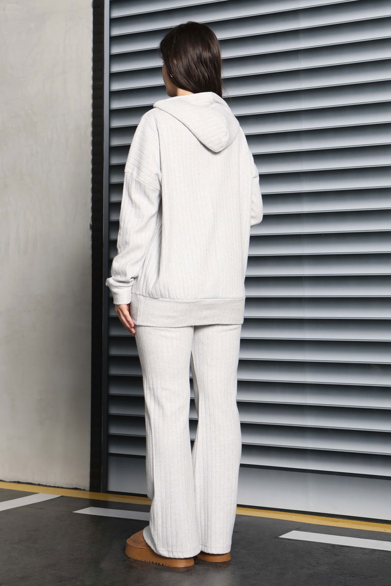 Uzun Kollu Kaşkorse İkili Takım - 27815-GRI - TOFİSA