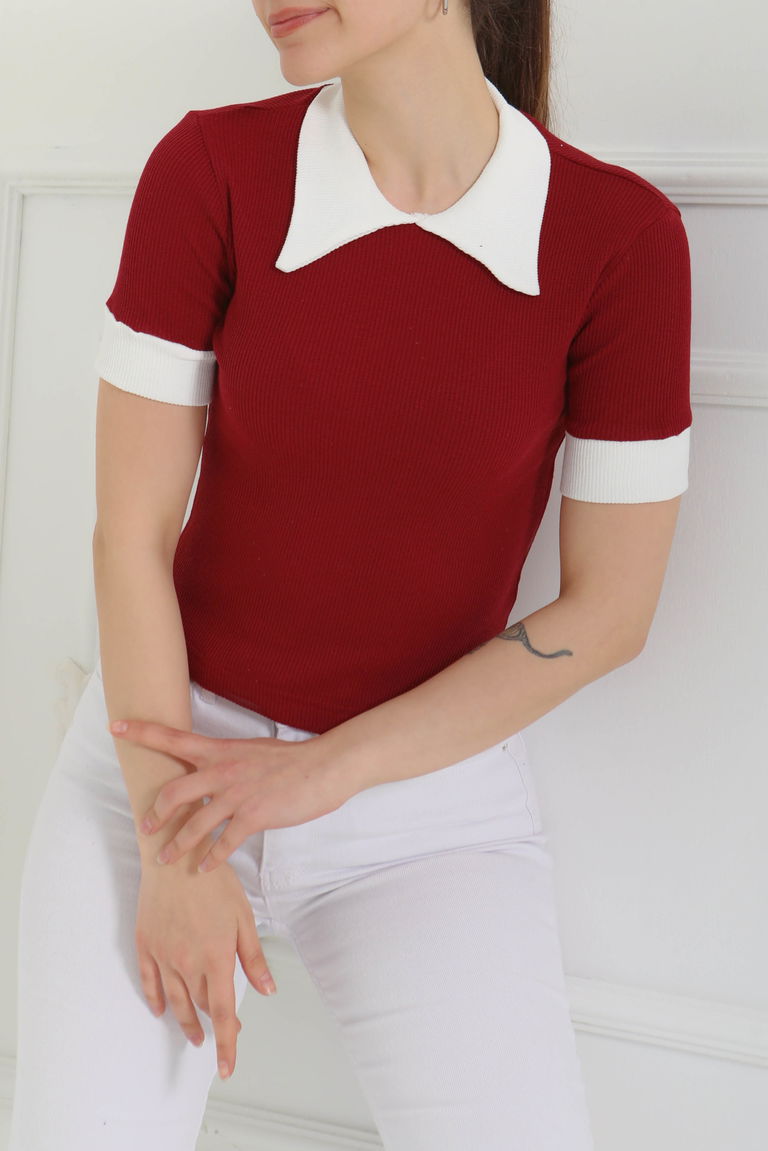 Yaka Garnili Crop - 27139 - TOFİSA