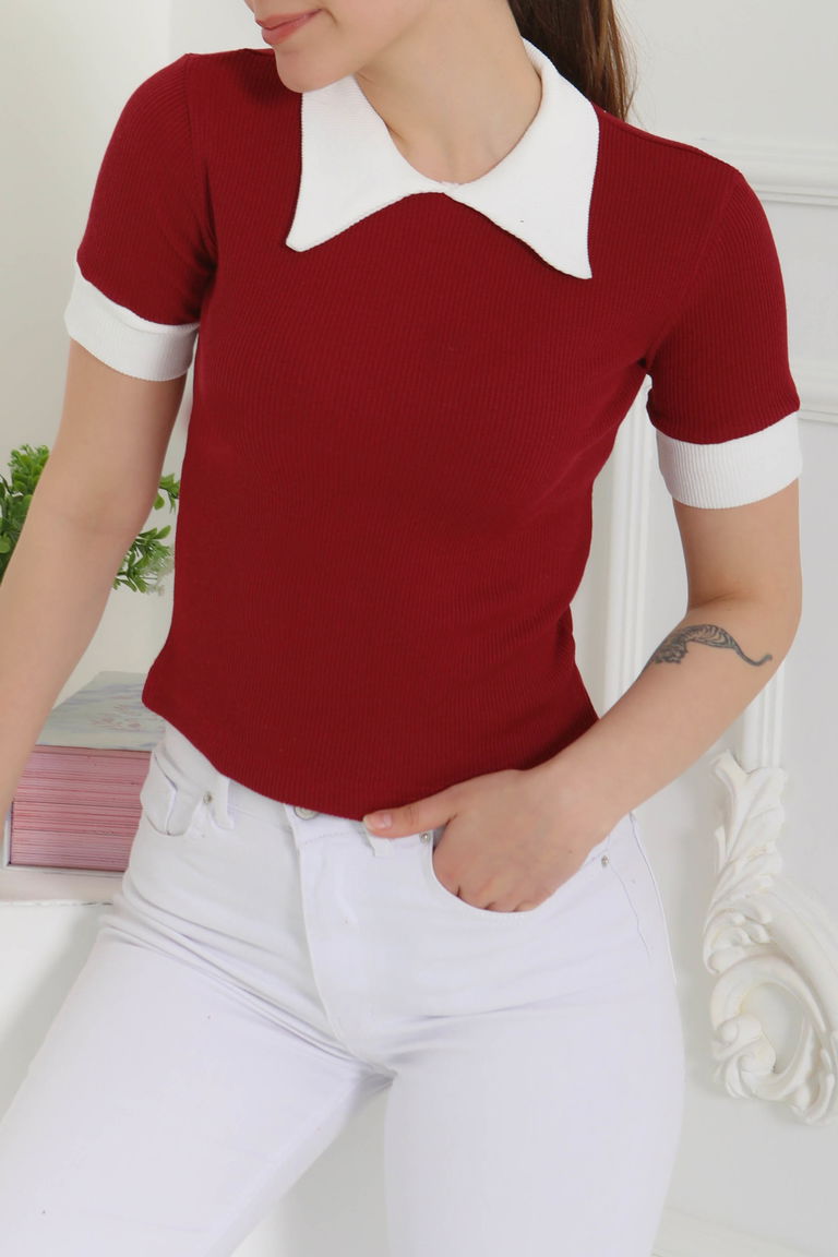 Yaka Garnili Crop - 27139 - TOFİSA