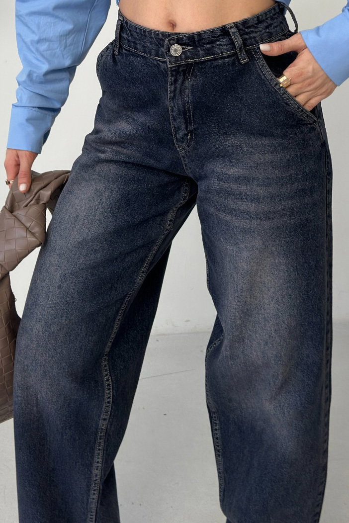 Yan Cep Detaylı Bagygy Pantolon - 28373-LACIVERT - 2