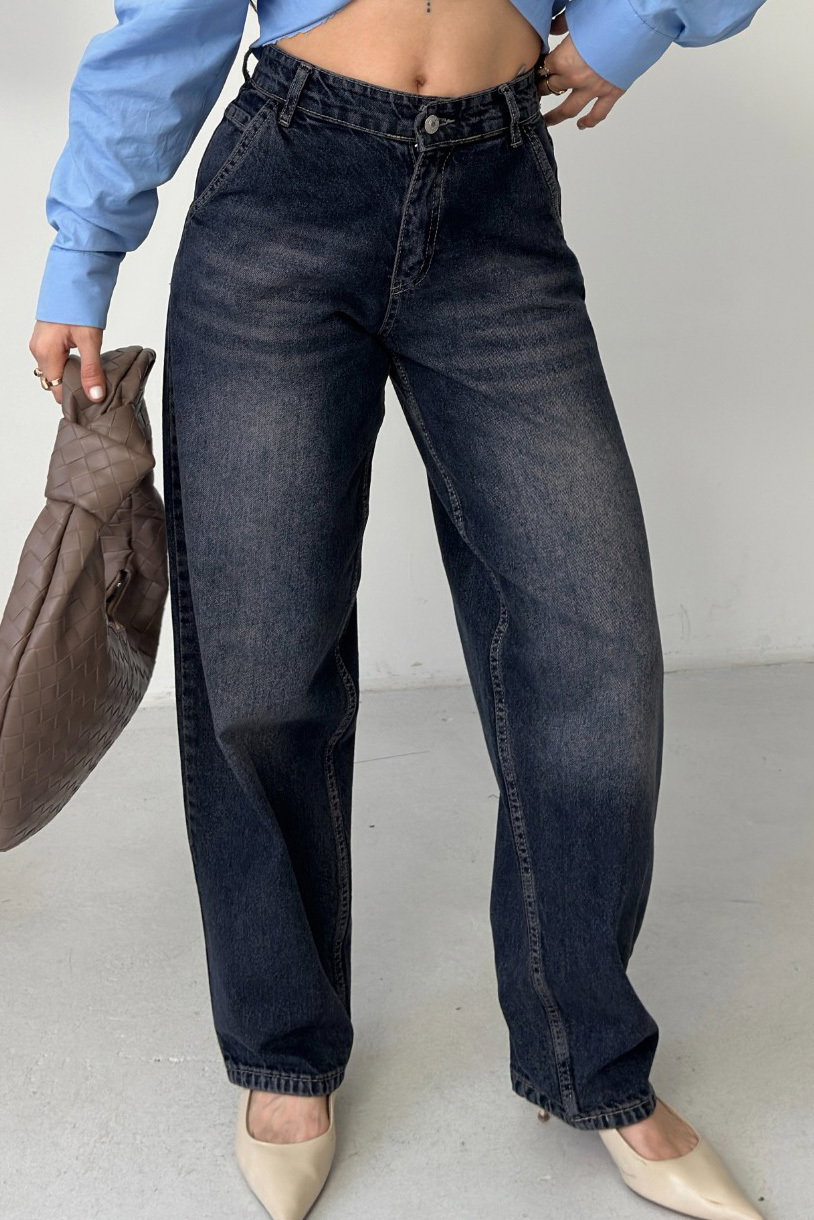 Yan Cep Detaylı Bagygy Pantolon - 28373-LACIVERT - 4