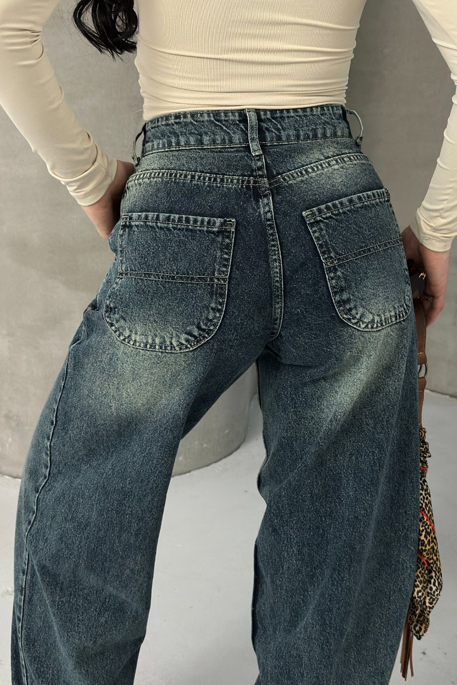 Yan Cep Detaylı Bagygy Pantolon - 28373-YESIL - 6