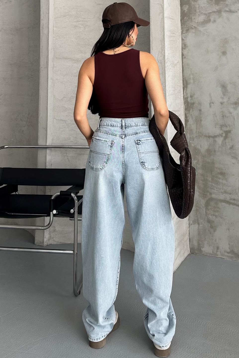 Yan Cepli Baggy Pantolon - 27359 - 6