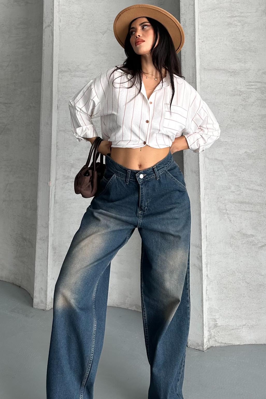 Yan Cepli Baggy Pantolon - 27359 - 4
