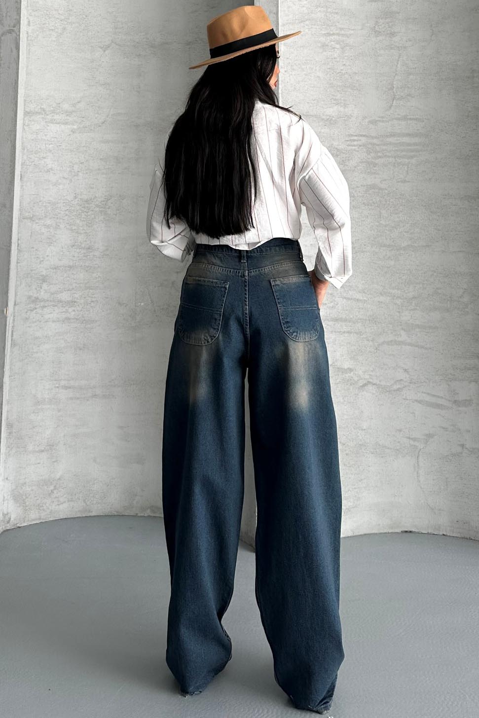 Yan Cepli Baggy Pantolon - 27359 - 6