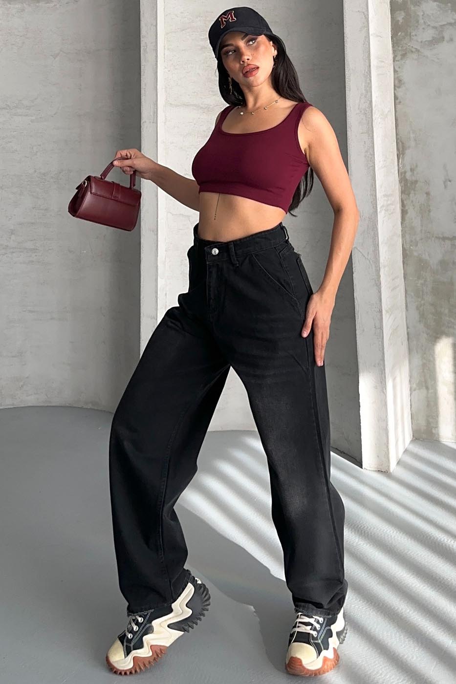 Yan Cepli Baggy Pantolon - 27359 - 3