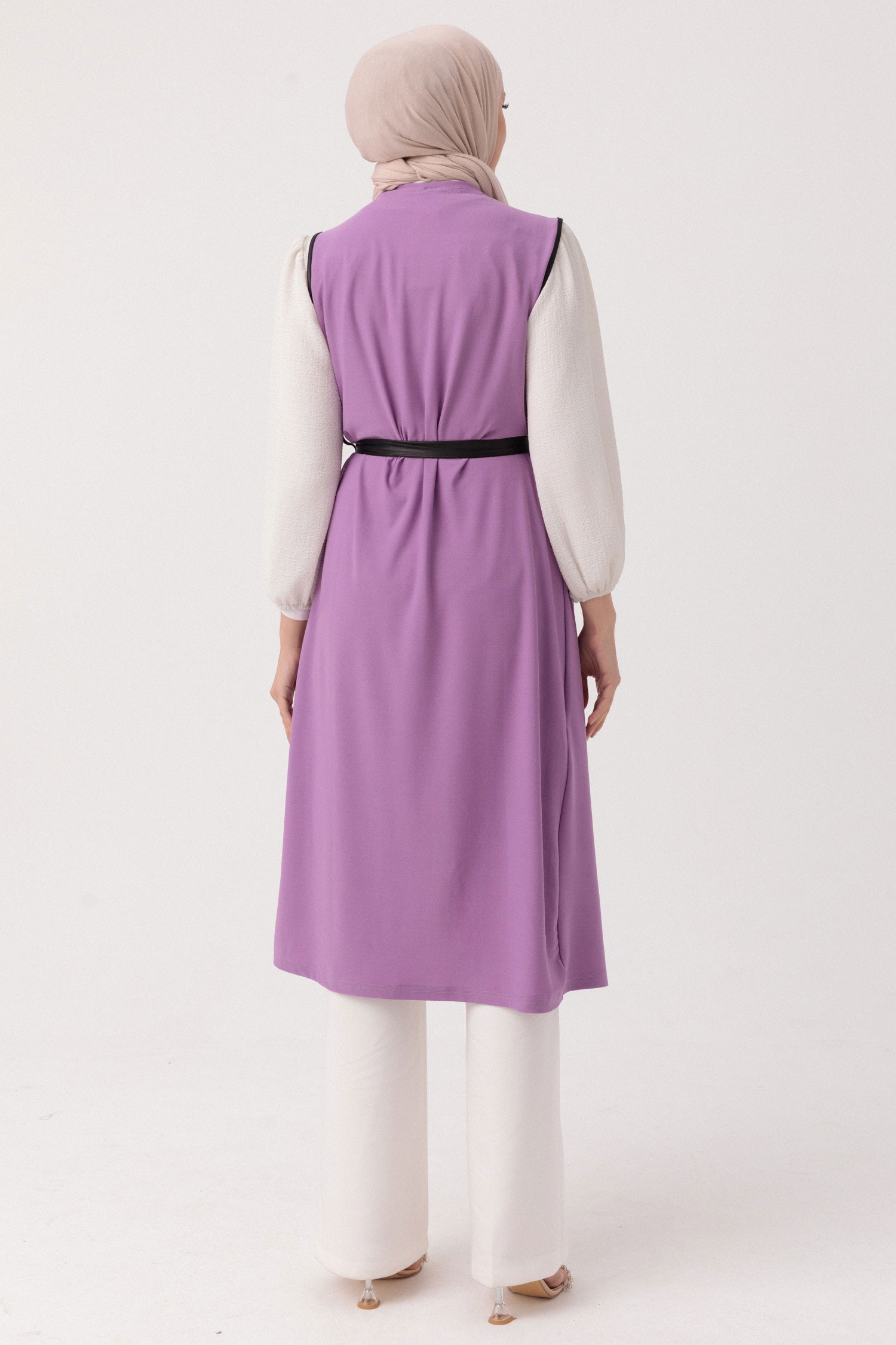KUSAKLI YELEK Lila - 3292 - 6