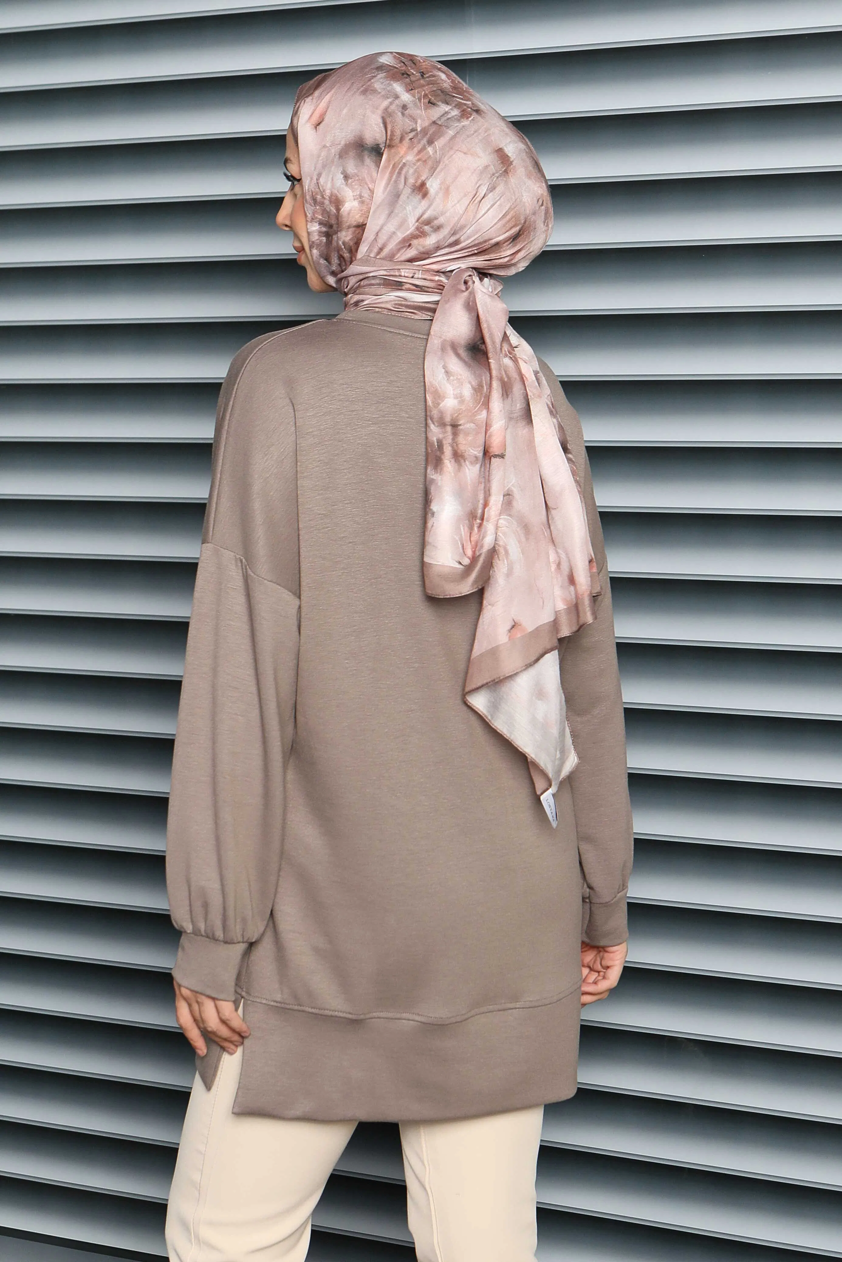 Yıldız Taş Detaylı Modal Tunik - 27673 - 4