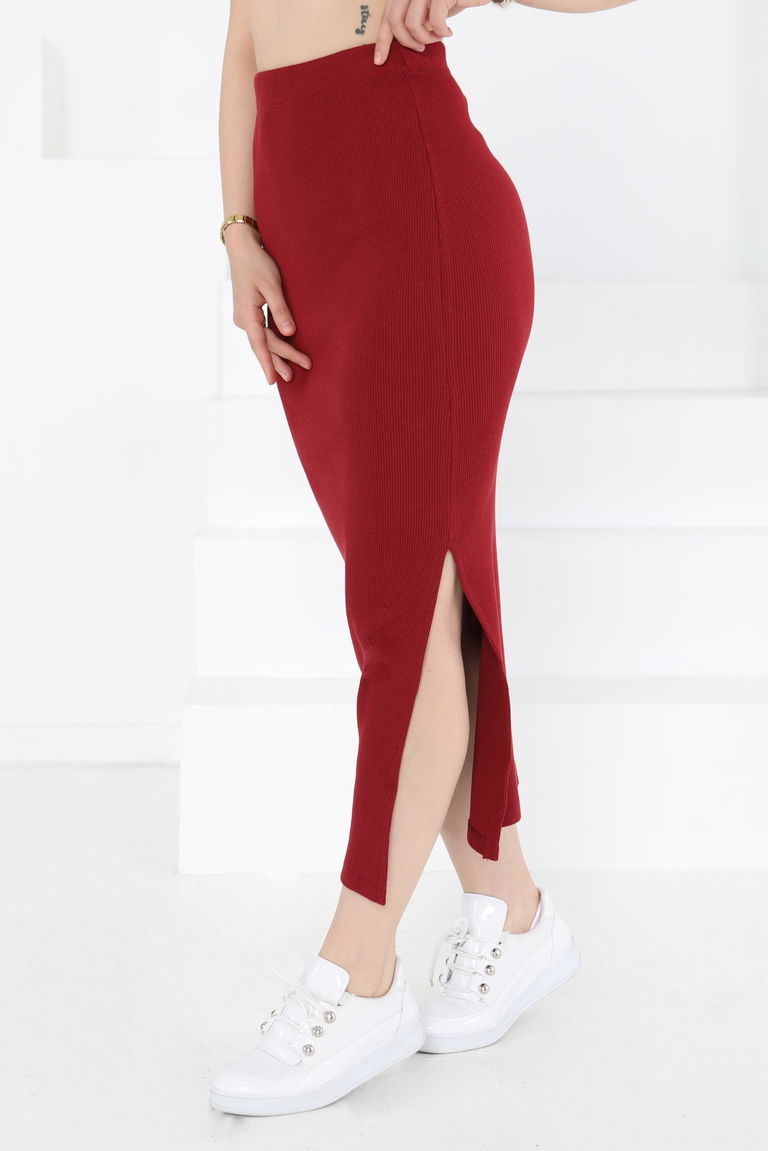 Yırtmaçlı Etek - 27233 - TOFİSA