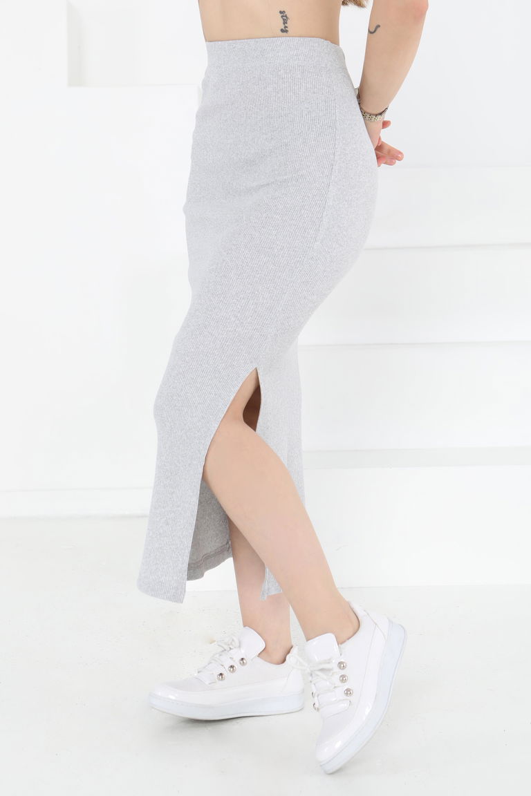 Yırtmaçlı Etek - 27233 - TOFİSA